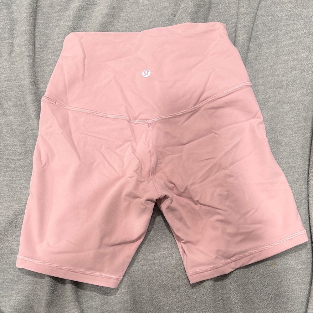 lululemon Align High Rise Shorts 6” - Pink Haze